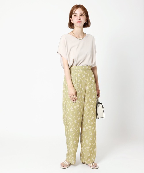 センソユニコ 芽風 チェック柄 サルエルパンツ ペチパンツ付き 定価4万 スペイド SPADE サルエルパンツ メンズ チノ スリム サルエル