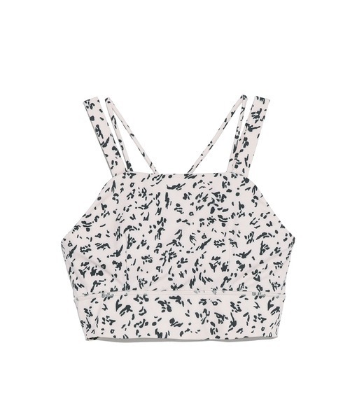 emmi（エミ）の「【emmi yoga】アニマルアートブラトップ（インナーウェア/肌着・レディース・ブラック/オレンジ/アイボリー・1/0）」の18枚目の写真