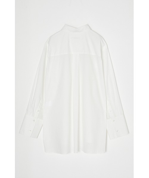 MOUSSY（マウジー）の「OVER CLERIC シャツ（シャツ/ブラウス・レディース・ホワイト/ベージュ系その他/ブルー系その他・FREE）」の11枚目の写真