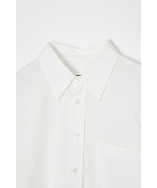 MOUSSY（マウジー）の「OVER CLERIC シャツ（シャツ/ブラウス・レディース・ホワイト/ベージュ系その他/ブルー系その他・FREE）」の12枚目の写真