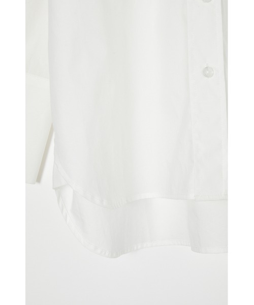 MOUSSY（マウジー）の「OVER CLERIC シャツ（シャツ/ブラウス・レディース・ホワイト/ベージュ系その他/ブルー系その他・FREE）」の15枚目の写真