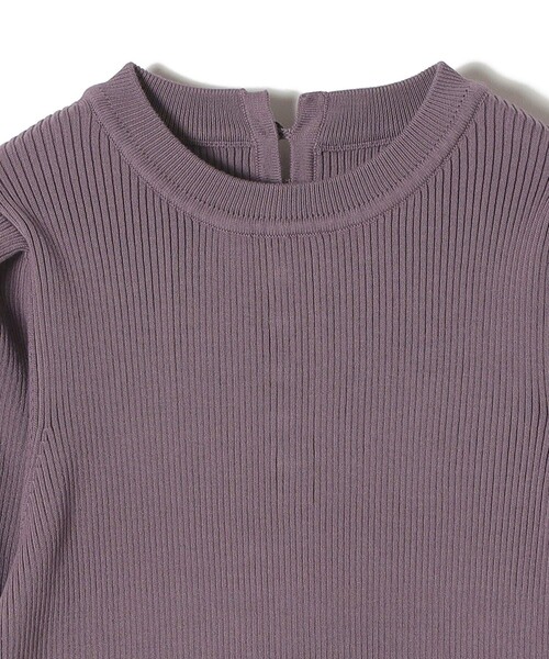 SHIPS（シップス）の「*〈手洗い可能〉スイスオーガニックコットンパフスリーブ◆（ニット/セーター・レディース・ブラック/オフホワイト/ブルー/ダークグレー/ライトイエロー/ライトグレー/ピンク系/グリーン・ONE SIZE）」の15枚目の写真