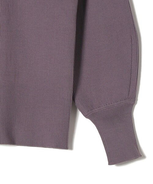 SHIPS（シップス）の「*〈手洗い可能〉スイスオーガニックコットンパフスリーブ◆（ニット/セーター・レディース・ブラック/オフホワイト/ブルー/ダークグレー/ライトイエロー/ライトグレー/ピンク系/グリーン・ONE SIZE）」の17枚目の写真