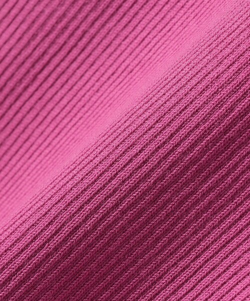 SHIPS（シップス）の「*〈手洗い可能〉スイスオーガニックコットンパフスリーブ◆（ニット/セーター・レディース・ブラック/オフホワイト/ブルー/ダークグレー/ライトイエロー/ライトグレー/ピンク系/グリーン・ONE SIZE）」の22枚目の写真