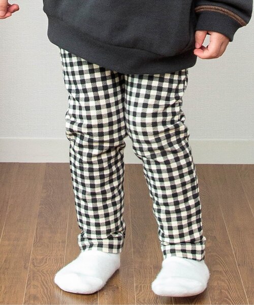 BREEZE(ブリーズ)の「【総柄18色展開】DAISUKI パンツ 9分丈(その他パンツ・キッズ・チャコール/その他3/チェック/ベージュ/キナリ/パープル/レッド/イエロー/オレンジ/オフホワイト/グレー/ターコイズブルー/レインボー/サーモンピンク/グリーン/レモンイエロー/ネイビー/ブルー・100/110/120/130/70/80/90)」の18枚目の写真