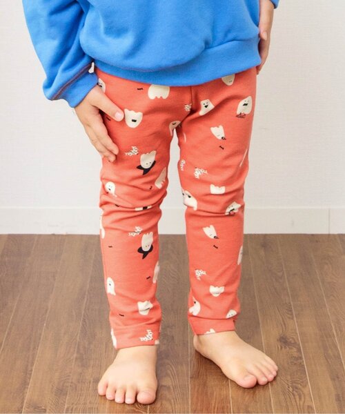 BREEZE(ブリーズ)の「【総柄18色展開】DAISUKI パンツ 9分丈(その他パンツ・キッズ・チャコール/その他3/チェック/ベージュ/キナリ/パープル/レッド/イエロー/オレンジ/オフホワイト/グレー/ターコイズブルー/レインボー/サーモンピンク/グリーン/レモンイエロー/ネイビー/ブルー・100/110/120/130/70/80/90)」の15枚目の写真