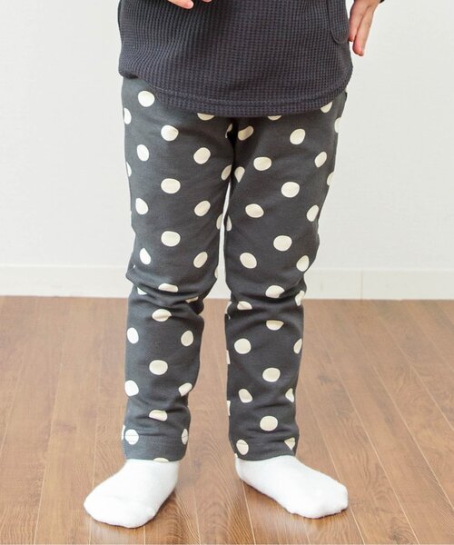 BREEZE(ブリーズ)の「【総柄18色展開】DAISUKI パンツ 9分丈(その他パンツ・キッズ・チャコール/その他3/チェック/ベージュ/キナリ/パープル/レッド/イエロー/オレンジ/オフホワイト/グレー/ターコイズブルー/レインボー/サーモンピンク/グリーン/レモンイエロー/ネイビー/ブルー・100/110/120/130/70/80/90)」の5枚目の写真