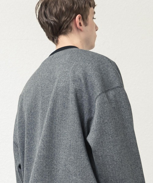 SLICK（スリック）の「ボンバーヒートツイードオーバーサイズプル