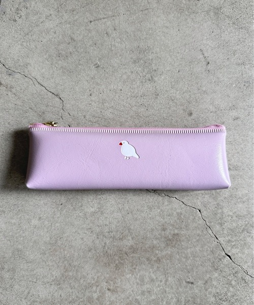 COMMON WARE（コモンウェアー）の「EC:MATOKA POINT PEN CASE ペンケース（ペン類・レディース・A/B/C/D/E/F/G/H/I/J/K/L/M/O/P/Q/R/S/T/U/V/W/ライトグリーン/グレイッシュベージュ/ライトブルー/サックスブルー/ベビーピンク/レモンイエロー・FREE）」の6枚目の写真