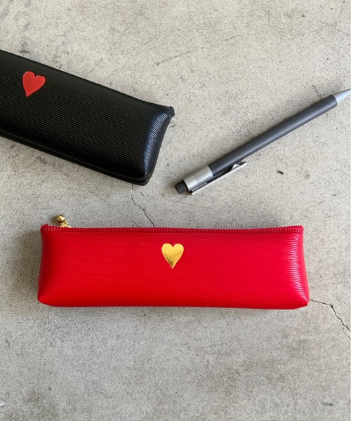 COMMON WARE（コモンウェアー）の「EC:MATOKA POINT PEN CASE ペンケース（ペン類・レディース・A/B/C/D/E/F/G/H/I/J/K/L/M/O/P/Q/R/S/T/U/V/W/ライトグリーン/グレイッシュベージュ/ライトブルー/サックスブルー/ベビーピンク/レモンイエロー・FREE）」の17枚目の写真