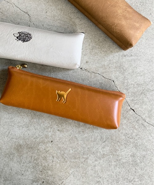 COMMON WARE（コモンウェアー）の「EC:MATOKA POINT PEN CASE ペンケース（ペン類・レディース・A/B/C/D/E/F/G/H/I/J/K/L/M/O/P/Q/R/S/T/U/V/W/ライトグリーン/グレイッシュベージュ/ライトブルー/サックスブルー/ベビーピンク/レモンイエロー・FREE）」の20枚目の写真