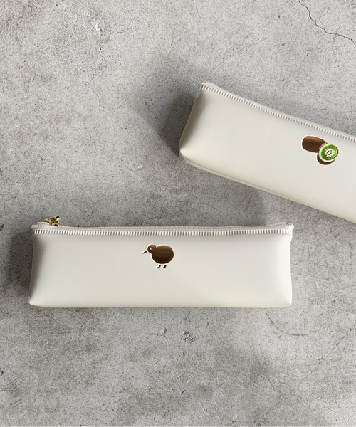 COMMON WARE（コモンウェアー）の「EC:MATOKA POINT PEN CASE ペンケース（ペン類・レディース・A/B/C/D/E/F/G/H/I/J/K/L/M/O/P/Q/R/S/T/U/V/W/ライトグリーン/グレイッシュベージュ/ライトブルー/サックスブルー/ベビーピンク/レモンイエロー・FREE）」の22枚目の写真