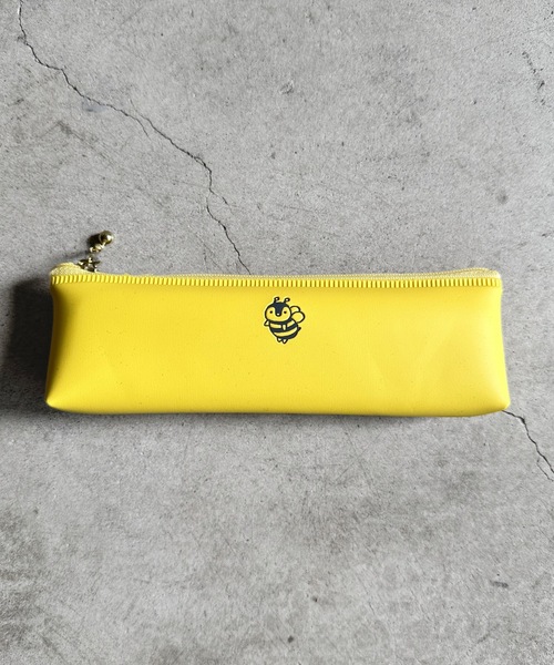 COMMON WARE（コモンウェアー）の「EC:MATOKA POINT PEN CASE ペンケース（ペン類・レディース・A/B/C/D/E/F/G/H/I/J/K/L/M/O/P/Q/R/S/T/U/V/W/ライトグリーン/グレイッシュベージュ/ライトブルー/サックスブルー/ベビーピンク/レモンイエロー・FREE）」の5枚目の写真