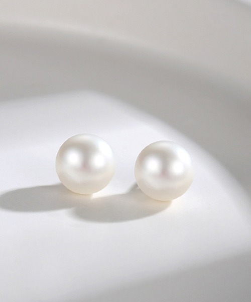 DRESS PLUS(ドレスプラス)の「ピアス アクセサリー 淡水パール 天然パール(ピアス(両耳用)・レディース・ホワイト・フリー)」の7枚目の写真