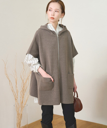 JOURNAL STANDARD（ジャーナルスタンダード）の「■フーディポンチョ（ニット/セーター）」