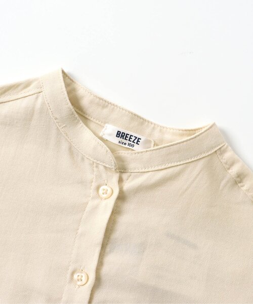 BREEZE（ブリーズ）の「【洗濯機でお洗濯OK】ニットビスチェセットワンピース_ウォッシャブル（ワンピース・キッズ・アイボリー/チャコール・130/80/140/100/120/90/110）」の11枚目の写真