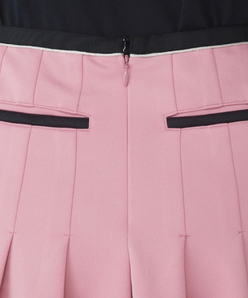 LANVIN SPORT(ランバンスポール)の「【WEB限定】ダンボールニットスカート ( 38cm丈 ) レディース ウェア スカート ゴルフ ゴルフウェア スポーツウェア(スカート・レディース・ブラック/ピンク/グレー系2・S/L/M(M))」の18枚目の写真