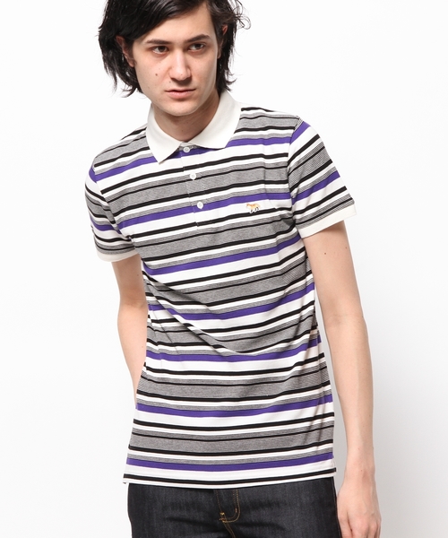 Maison Kitsune（メゾンキツネ）の「【MAISON KITSUNE】 ﾎﾞｰﾀﾞｰﾎﾟﾛ（T