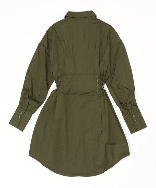 Guess(ゲス)の「Celie Dress(シャツワンピース・レディース・ホワイト/オリーブ・MEDIUM/SMALL/X-SMALL)」の13枚目の写真