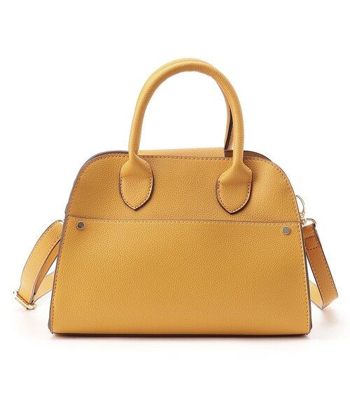 SHOO・LA・RUE（シューラルー）の「◆2WAYフロントポケットミニショルダー（ショルダーバッグ・レディース・ブラック/グレー/イエロー/ワインレッド・00）」の4枚目の写真