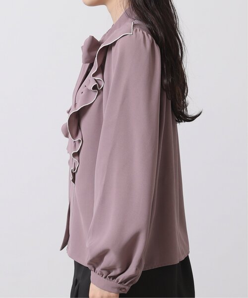 RAY CASSIN(レイカズン)の「ボータイフリルブラウス(シャツ/ブラウス・レディース・ピンク/ブラック/オフホワイト・FREE)」の14枚目の写真