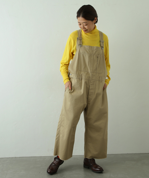 JOURNAL STANDARD LUXE(ジャーナルスタンダード ラックス)の「チノクロス スタンダードオーバーオール(サロペット/オーバーオール・レディース・ベージュ・FREE)」の10枚目の写真