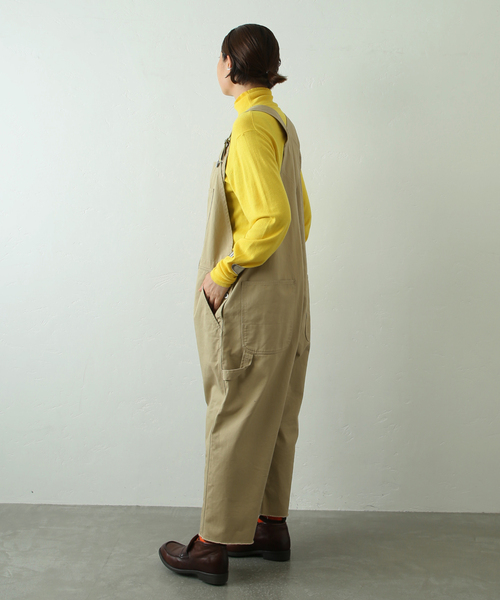 JOURNAL STANDARD LUXE(ジャーナルスタンダード ラックス)の「チノクロス スタンダードオーバーオール(サロペット/オーバーオール・レディース・ベージュ・FREE)」の13枚目の写真
