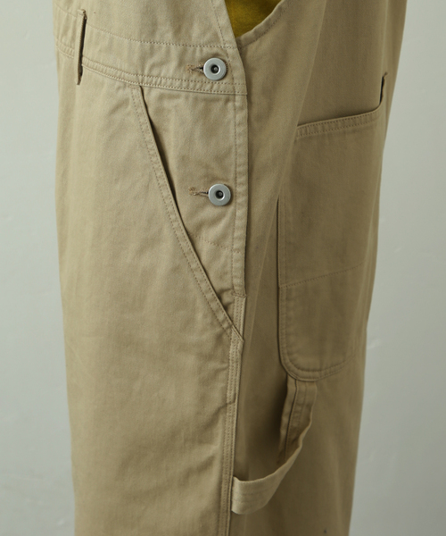 JOURNAL STANDARD LUXE(ジャーナルスタンダード ラックス)の「チノクロス スタンダードオーバーオール(サロペット/オーバーオール・レディース・ベージュ・FREE)」の20枚目の写真