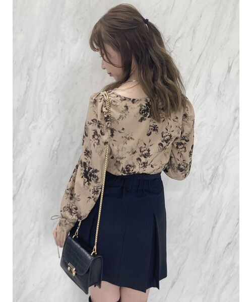 dazzlin（ダズリン）の「ボックスプリーツベルトミニスカートⅡ（スカート・レディース・グレー/ブラック・SMALL/MEDIUM）」の18枚目の写真