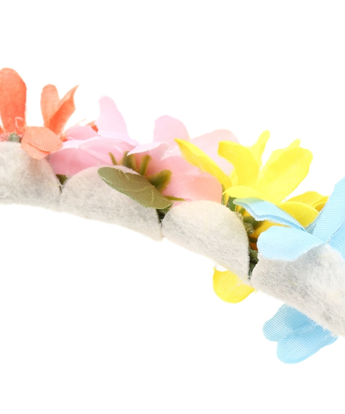WEGO（ウィゴー）の「WEGO/レインボーフラワークラウン（その他ヘアアクセサリー・レディース・その他・FREE）」の3枚目の写真