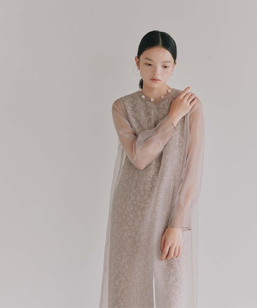 シアーレイヤードオールインワン（パンツドレス）｜kaene（カエン）の