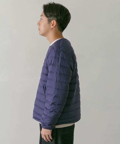 DANTON(ダントン)の「DANTON INNER DOWN CREW-NECK JACKET(ダウンジャケット/コート・メンズ・ベージュ/ブラック/ブルー・LARGE/X-LARGE/MEDIUM)」の16枚目の写真