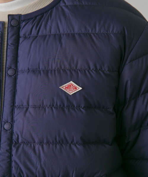 DANTON(ダントン)の「DANTON INNER DOWN CREW-NECK JACKET(ダウンジャケット/コート・メンズ・ベージュ/ブラック/ブルー・LARGE/X-LARGE/MEDIUM)」の18枚目の写真