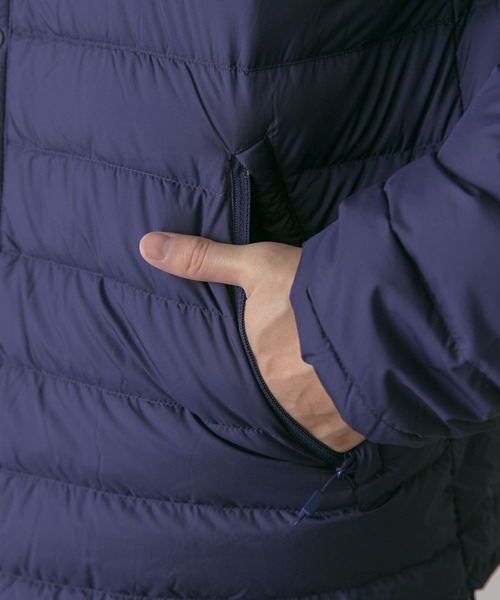 DANTON(ダントン)の「DANTON INNER DOWN CREW-NECK JACKET(ダウンジャケット/コート・メンズ・ベージュ/ブラック/ブルー・LARGE/X-LARGE/MEDIUM)」の6枚目の写真