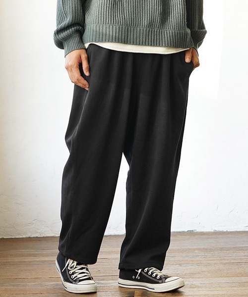MinoriTY（マイノリティ）の「ソフトメルトンワイドバルーンパンツ（その他パンツ・メンズ・カーキ/アイボリー/ブラック/オレンジ・M/L）」の11枚目の写真
