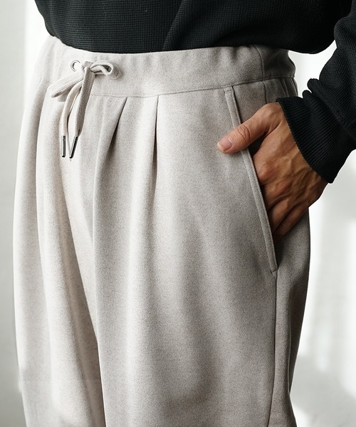 MinoriTY（マイノリティ）の「ソフトメルトンワイドバルーンパンツ（その他パンツ・メンズ・カーキ/アイボリー/ブラック/オレンジ・M/L）」の21枚目の写真