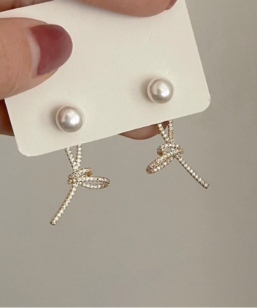 Burner(バーナー)の「【OKUOKU 0909】 パールデザインピアス oku-pierce-641432313348-4 I(ピアス(両耳用)・レディース・A・FREE)」の3枚目の写真