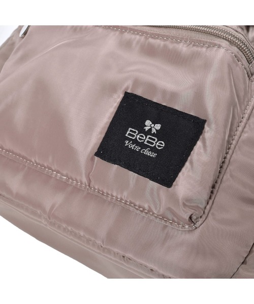 BeBe(ベベ)の「BeBe/ビッグリボンリュックサック(S~M)(バックパック/リュック・キッズ・ピンク/ベージュ・SMALL/MEDIUM)」の3枚目の写真