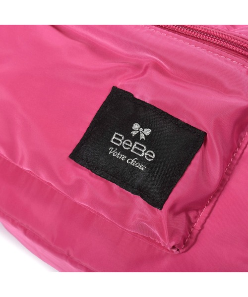BeBe(ベベ)の「BeBe/ビッグリボンリュックサック(S~M)(バックパック/リュック・キッズ・ピンク/ベージュ・SMALL/MEDIUM)」の4枚目の写真