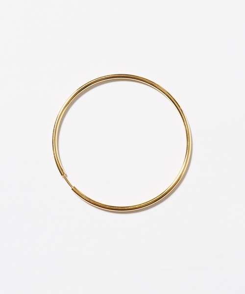 MARIA BLACK（マリアブラック）の「MARIA BLACK/マリアブラック Senorita 50 Hoop PAIR ピアス（ピアス（両耳用）・レディース・ゴールド・FREE）」の2枚目の写真