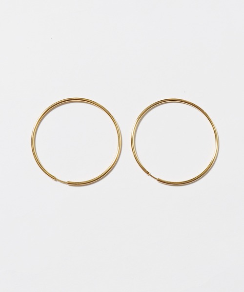 MARIA BLACK（マリアブラック）の「MARIA BLACK/マリアブラック Senorita 50 Hoop PAIR ピアス（ピアス（両耳用）・レディース・ゴールド・FREE）」の10枚目の写真