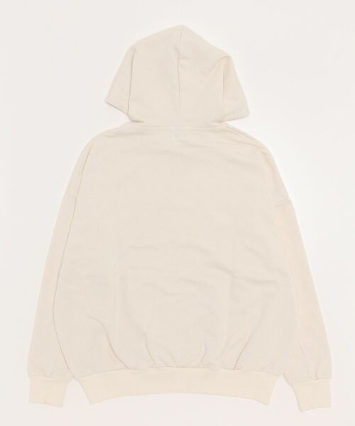 WEGO（ウィゴー）の「WEGO/ピグメントロゴプルパーカー（パーカー・メンズ・キナリ/スミクロ・MEDIUM/LARGE）」の4枚目の写真