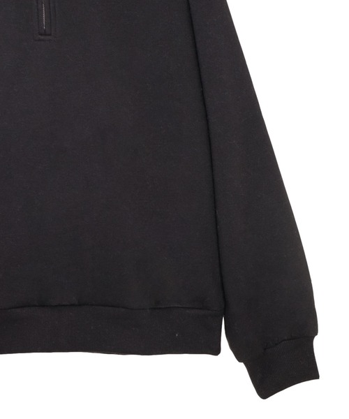 UNDERWRAPS(アンダーラップス)の「裏起毛ハーフZIPトレーナー(M3)(Tシャツ/カットソー・レディース・杢グレー/ブルー/ヘザーグレー/ブラック/アイボリー/グリーン/ピンク・MEDIUM/LARGE)」の16枚目の写真