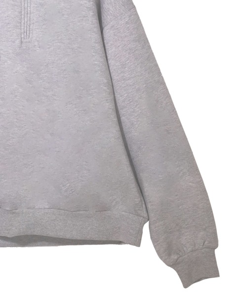 UNDERWRAPS(アンダーラップス)の「裏起毛ハーフZIPトレーナー(M3)(Tシャツ/カットソー・レディース・杢グレー/ブルー/ヘザーグレー/ブラック/アイボリー/グリーン/ピンク・MEDIUM/LARGE)」の22枚目の写真