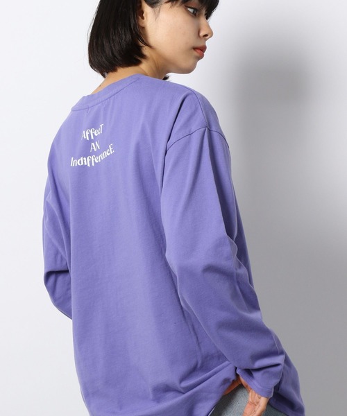PAGEBOY(ページボーイ)の「ニュアンスアートロンT(Tシャツ/カットソー・レディース・ブラック/オフホワイト/ラベンダー・FREE)」の9枚目の写真