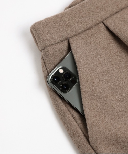 La-gemme（ラジェム）の「ウール混ショートパンツ（その他パンツ・レディース・ブラック/ベージュ系その他/モカ・M/L）」の14枚目の写真