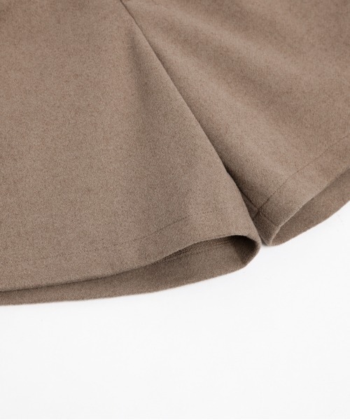 La-gemme（ラジェム）の「ウール混ショートパンツ（その他パンツ・レディース・ブラック/ベージュ系その他/モカ・M/L）」の16枚目の写真