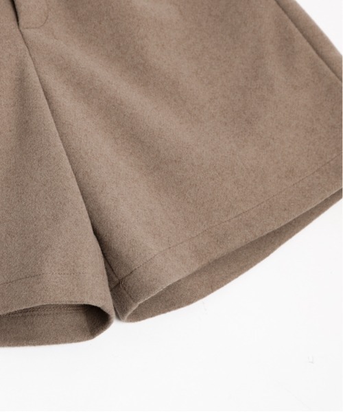 La-gemme（ラジェム）の「ウール混ショートパンツ（その他パンツ・レディース・ブラック/ベージュ系その他/モカ・M/L）」の17枚目の写真