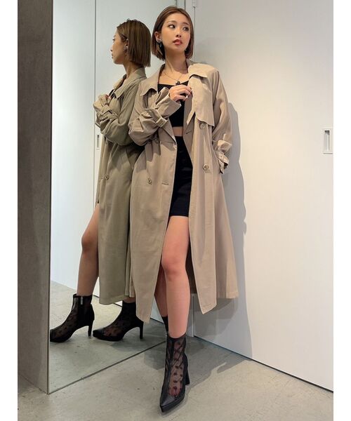 GYDA ショートソックスブーツ ブラック EMODA EGOIST ZARA