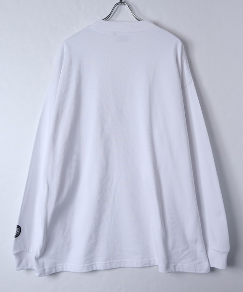 VISION STREET WEAR(ヴィジョンストリートウェア)の「【VISION STREET WEAR】ヘビーウェイト ポケットクルーネックロンT(Tシャツ/カットソー・レディース・グリーン/ネイビー/ターコイズブルー/ブラック/ホワイト/ベージュ・X-LARGE/LARGE/MEDIUM)」の8枚目の写真